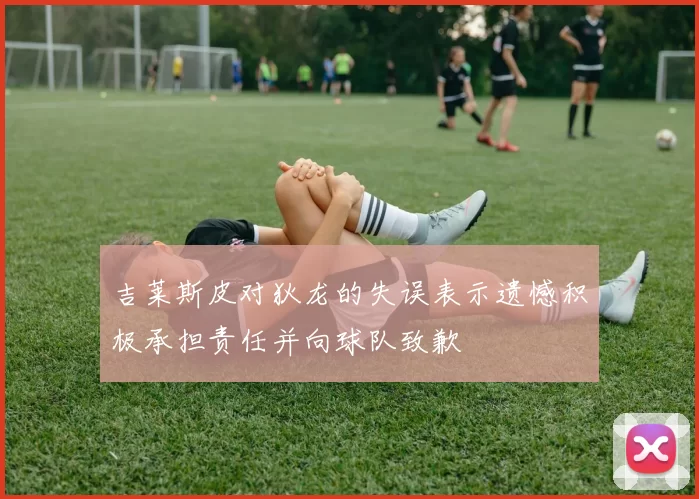 吉莱斯皮对狄龙的失误表示遗憾积极承担责任并向球队致歉
